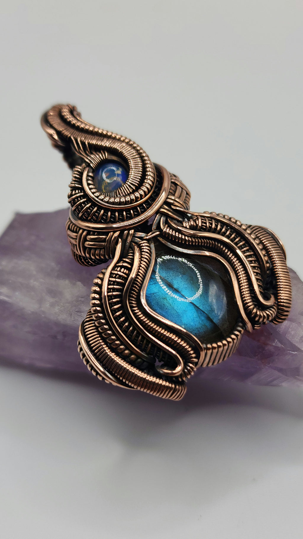 Labradorite and Opal
