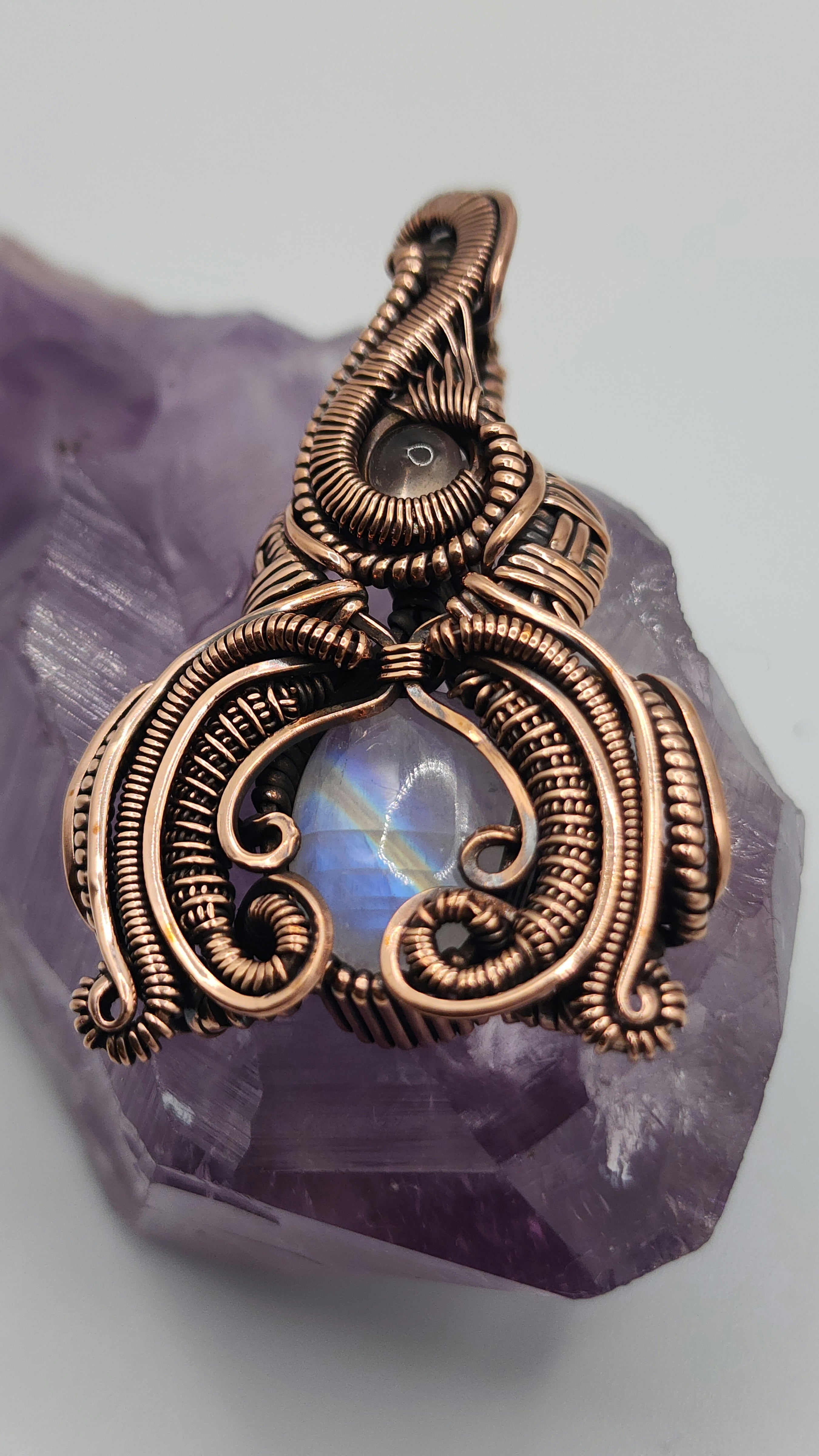Moonstone and Rose Quartz