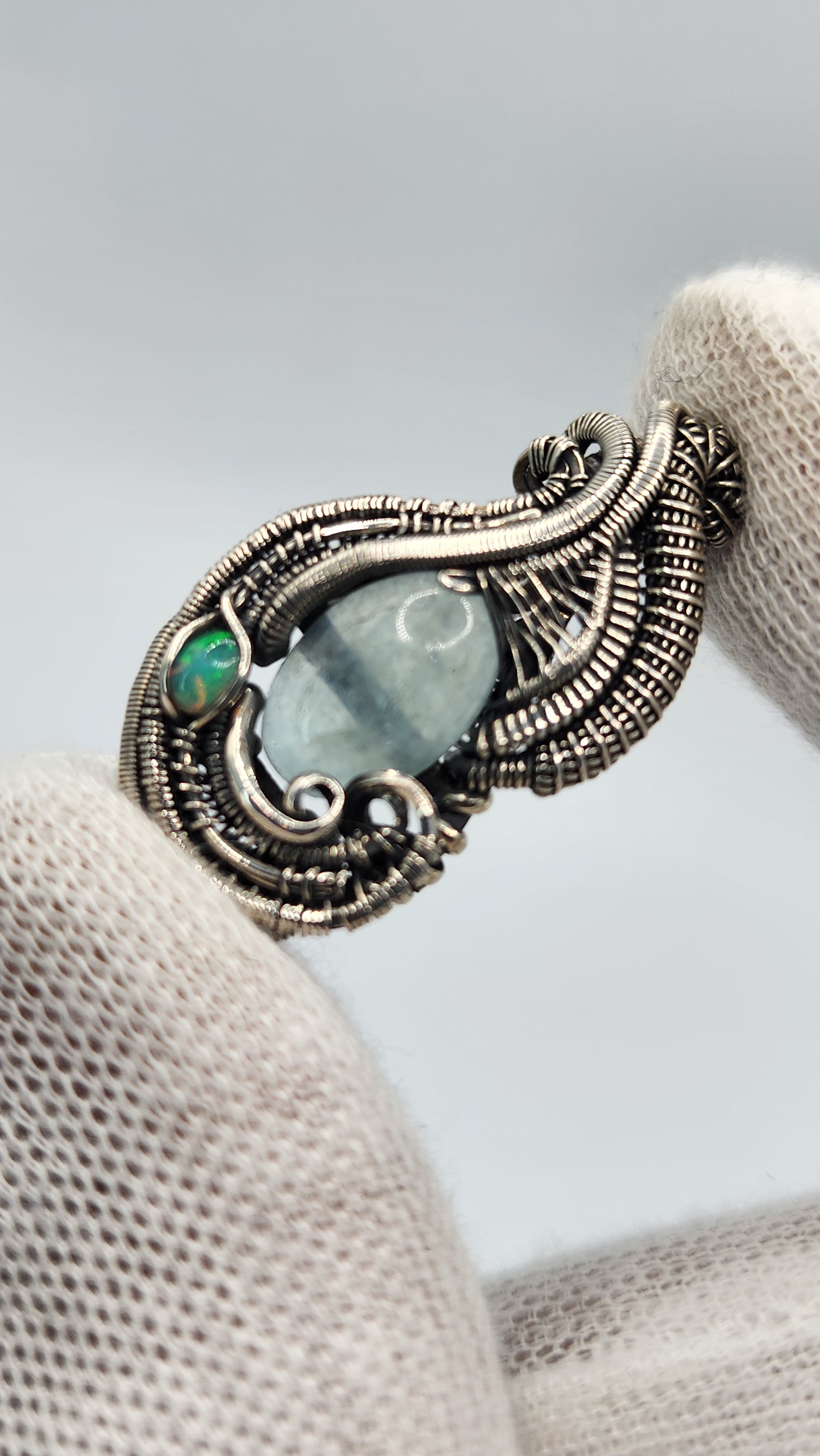 Aquamarine & Opal Mini