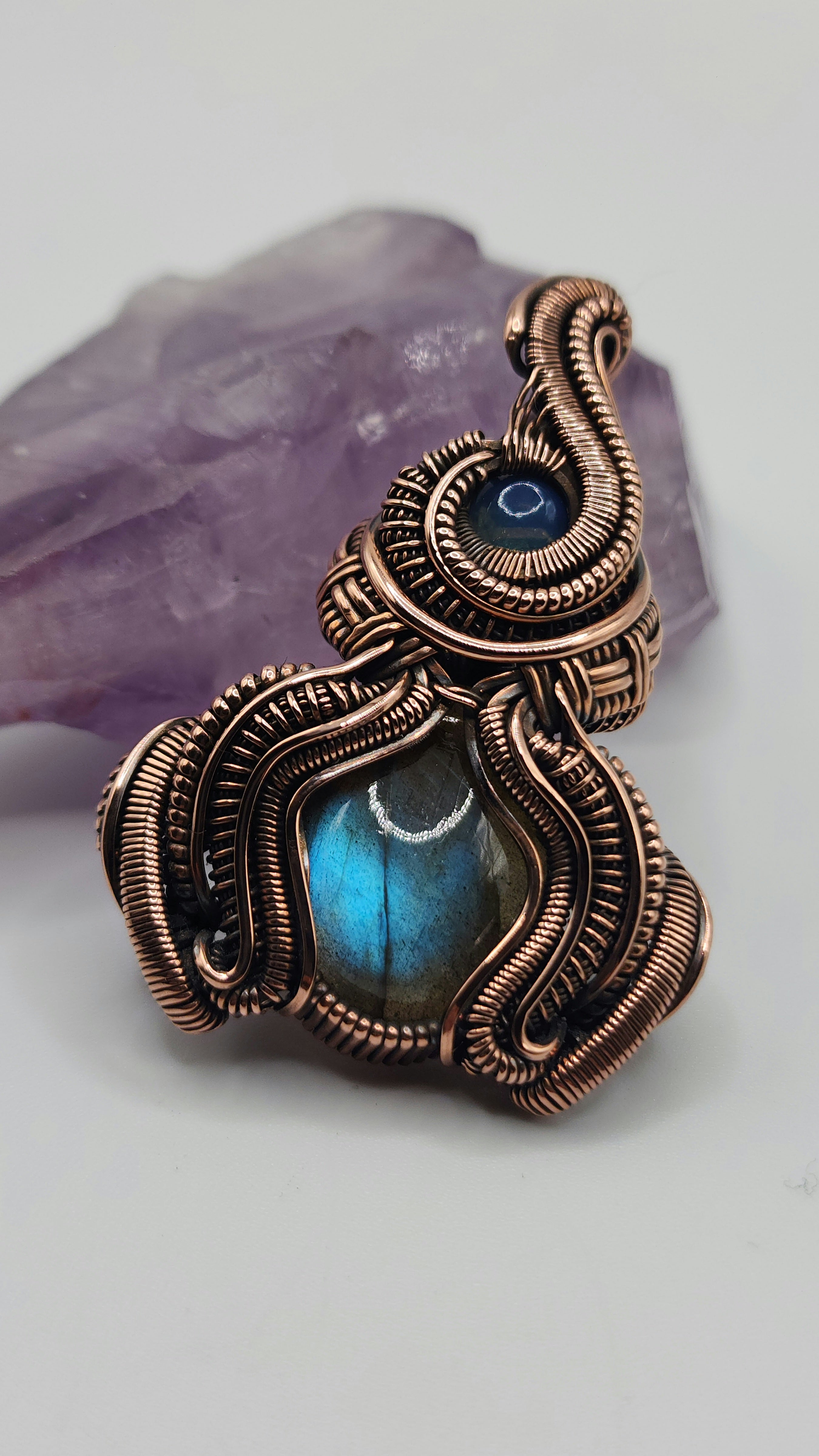 Labradorite and Opal
