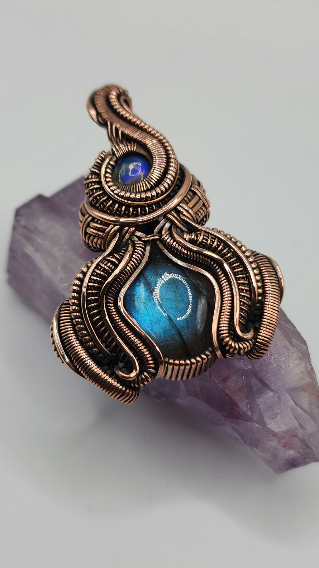 Labradorite and Opal