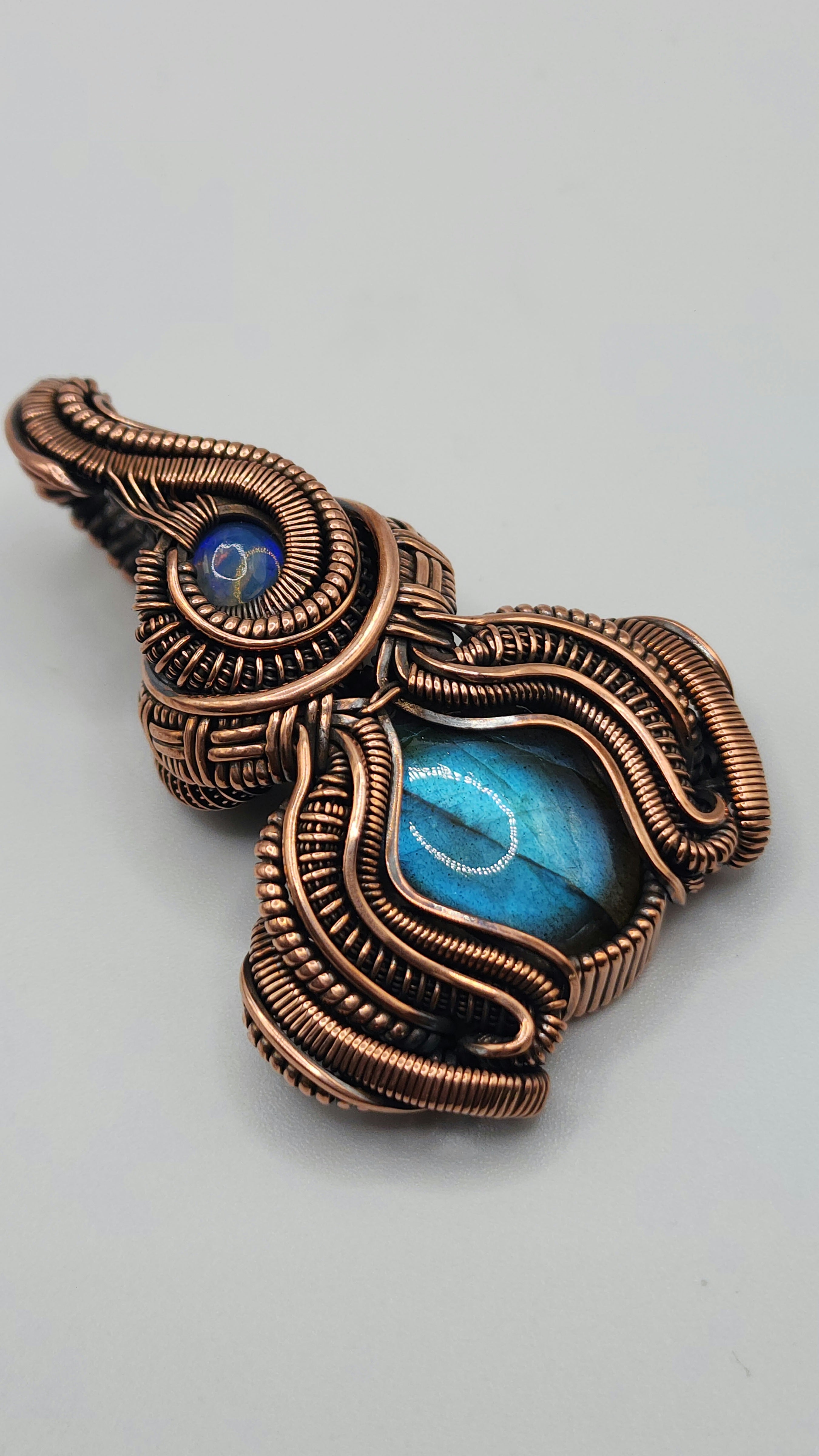 Labradorite and Opal
